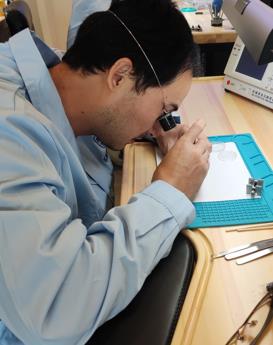 亚伯拉罕·保罗-钢城区浪琴维修服务中心制表师